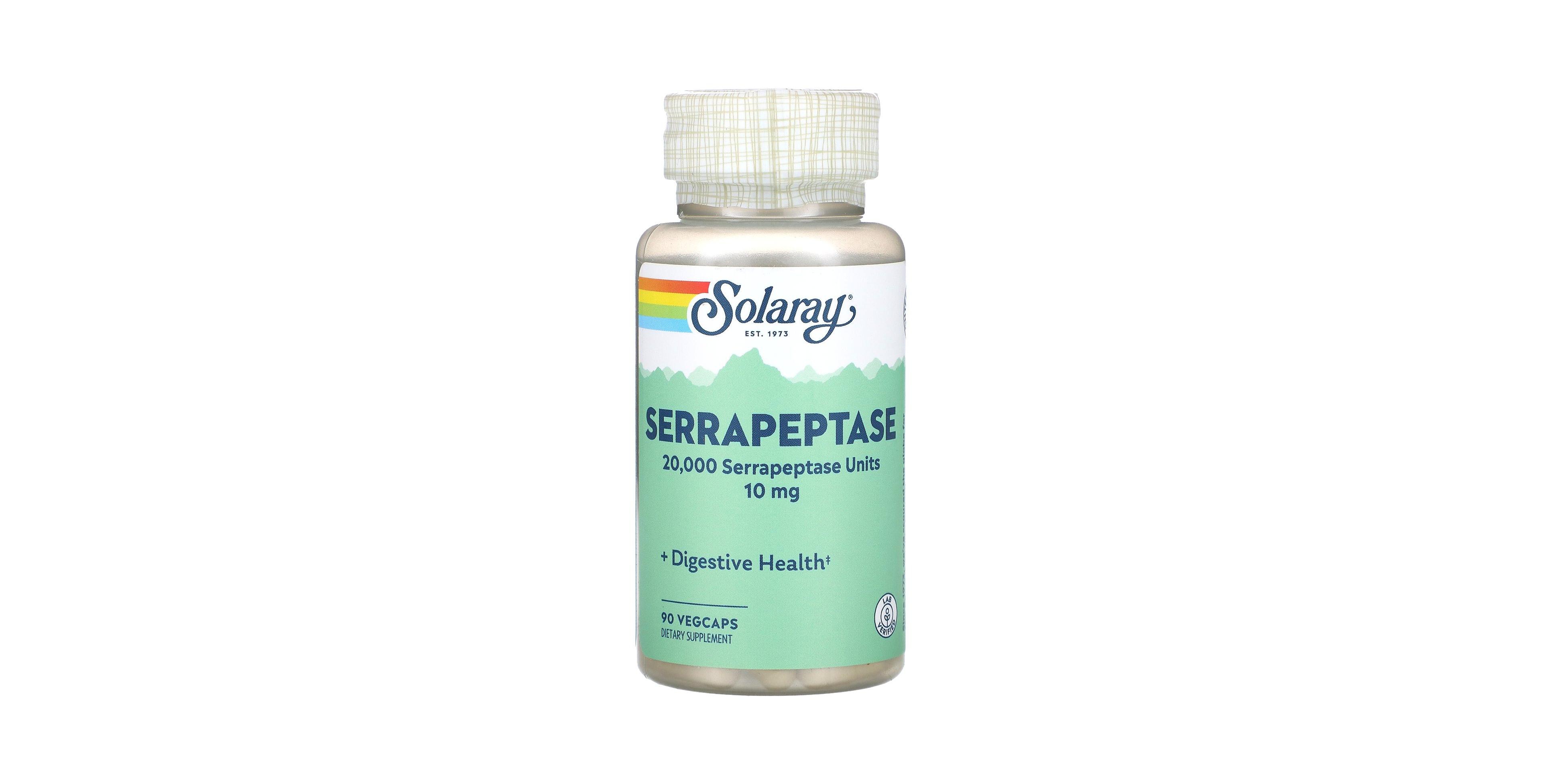 Solaray Serrapeptase 10 mg