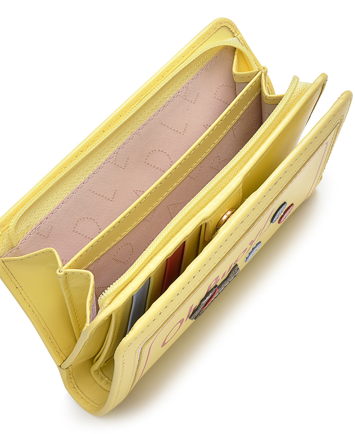 Radley London Oh Bouy- Large Flap Over Matinee Wallet In Panna Cotta