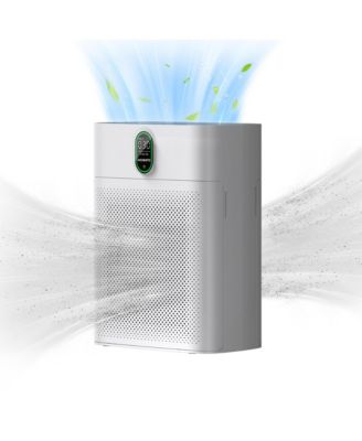 1076 ft² Smart Air Purifier: Wi-Fi/Alexa control, PM2.5 display, HEPA filter. Removes dust, pollen, smoke. Ultra-quiet 24dB