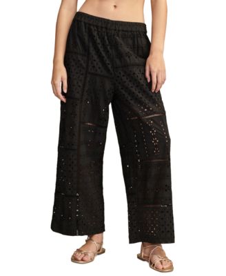 Lucky Brand - Women's Schiffli Eyelet Matchback Pants