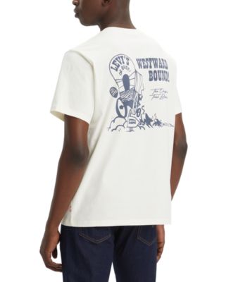 Levi's - Men's Relaxed-Fit Archival Western Wagon Logo Graphic T-Shirt