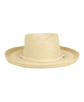 Straw Ferora Sun Hat with Chin Cord