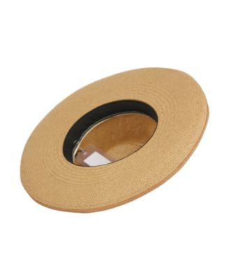 Upturned Wide Brim Fedora Hat