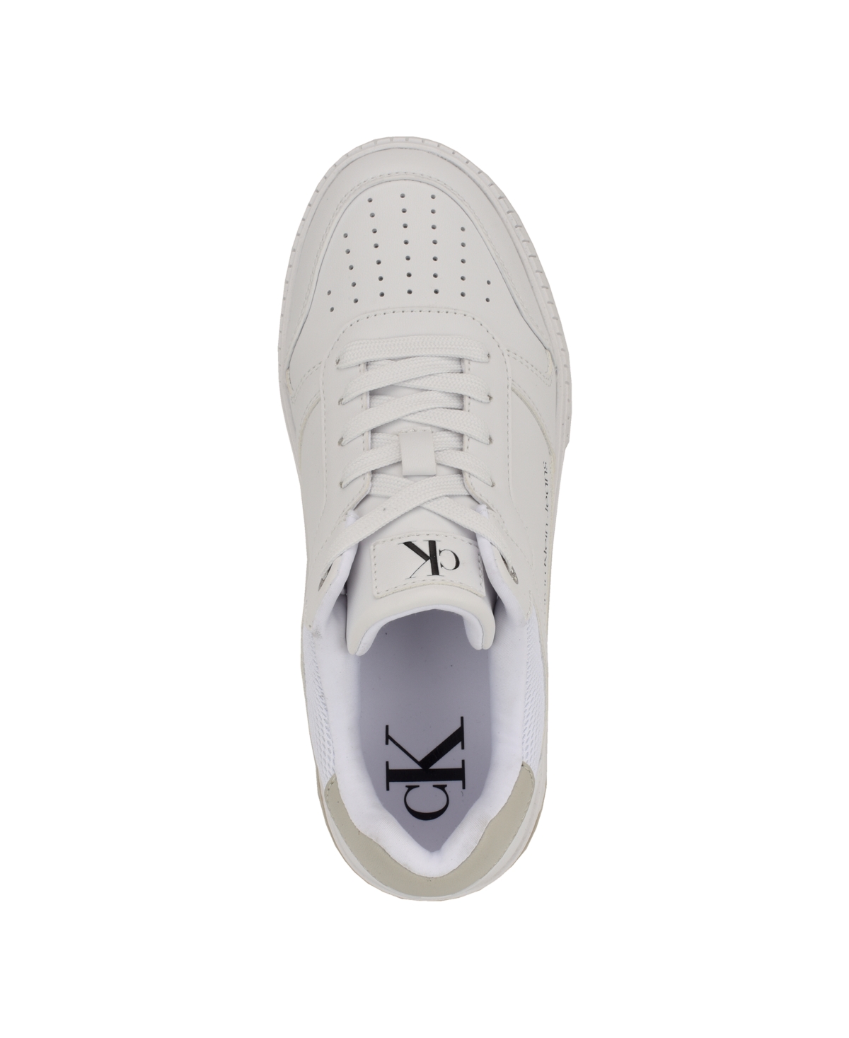Calvin Klein Women's Ahliah Lace-Up Platform Casual Sneakers