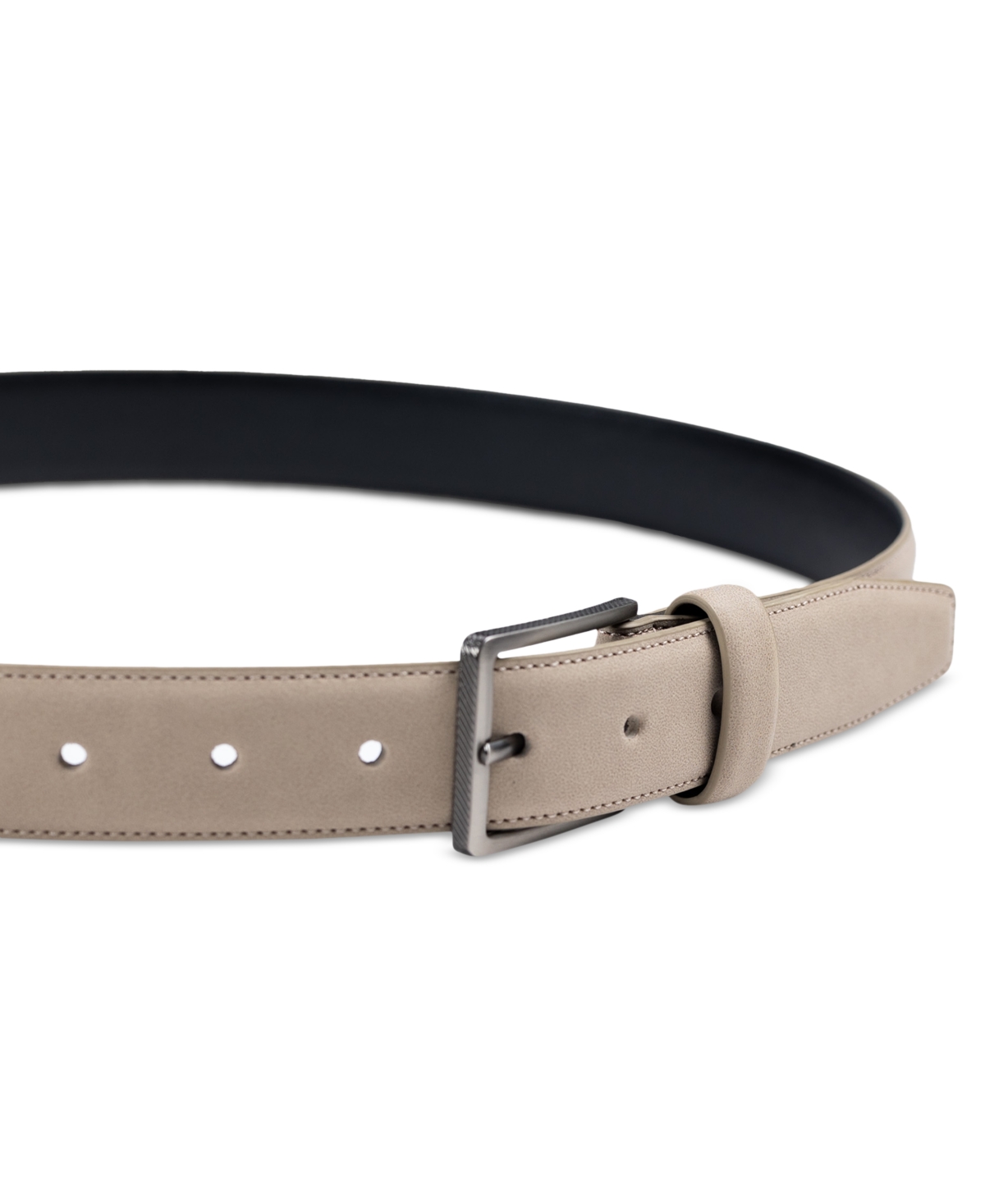 Alfani Men's Faux Suede Belt, Created for Macy's