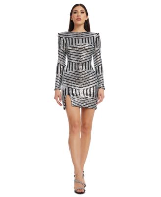 Dress the Population - Women's Nathalia Sequined Bodycon Dress