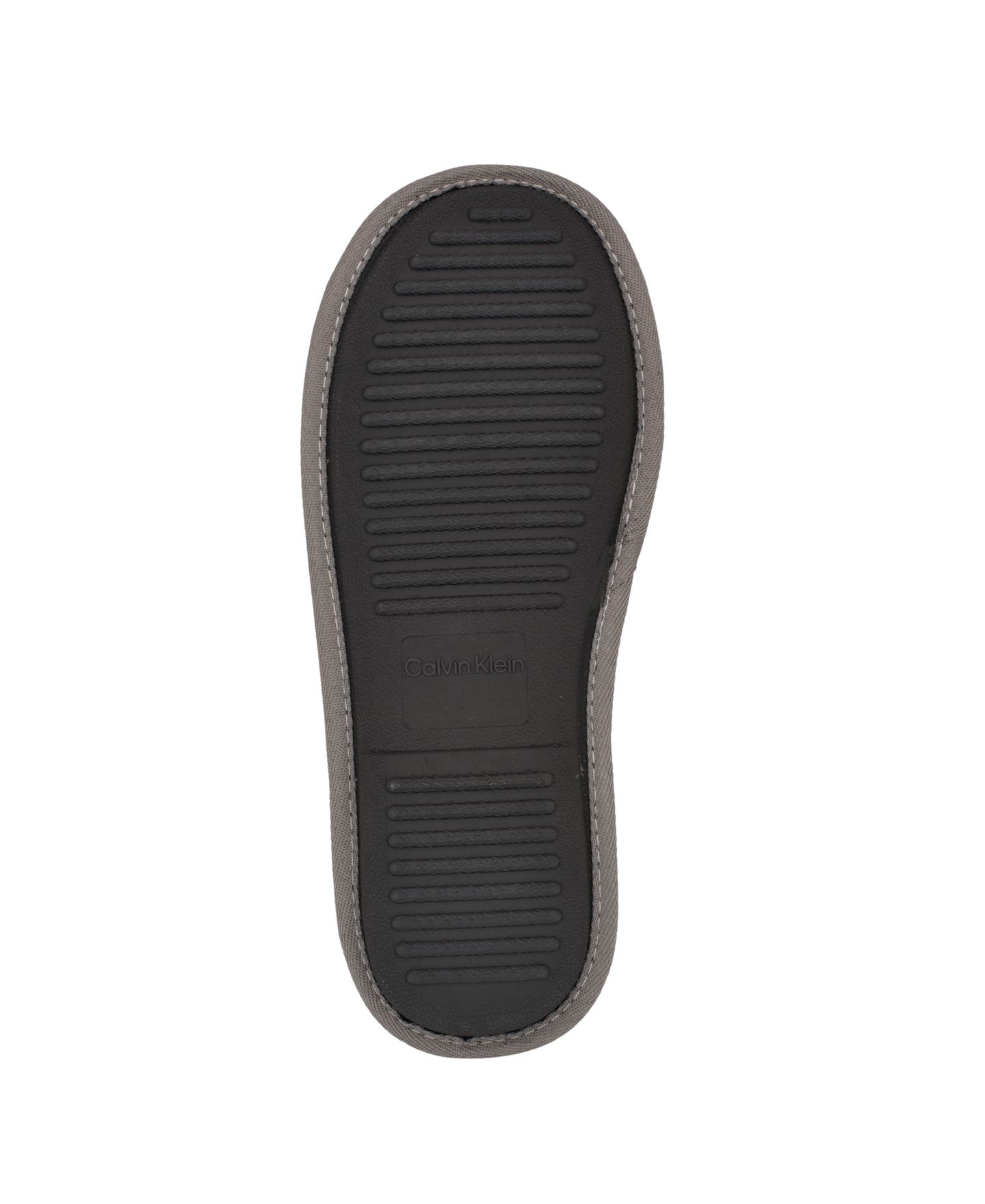 Мужские тапочки Calvin Klein Xavery Slip-On Casual Slippers, цвет: Тёмный серый — фото 5