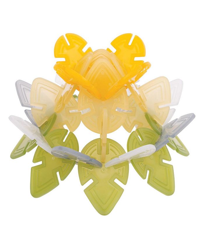 Guidecraft Manipulatives 96-Piece Plastic Interlox Discs Set in Multi