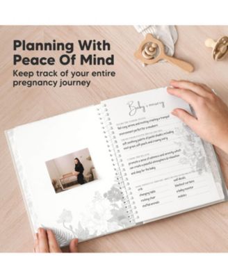Pregnancy Journal, Pregnancy Announcements, 80 Pages Hard Cover Pregnancy Book For Mom To Be Gift