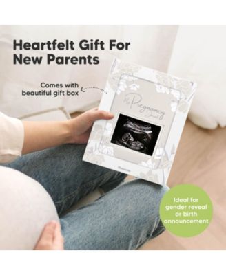 Pregnancy Journal, Pregnancy Announcements, 80 Pages Hard Cover Pregnancy Book For Mom To Be Gift