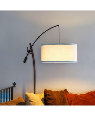 Grayson 84" LED Arc Floor Lamp with Adjustable Arm