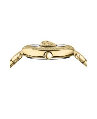 Versus Versace Women's Brick Lane Lion IP Yellow Gold Stainless