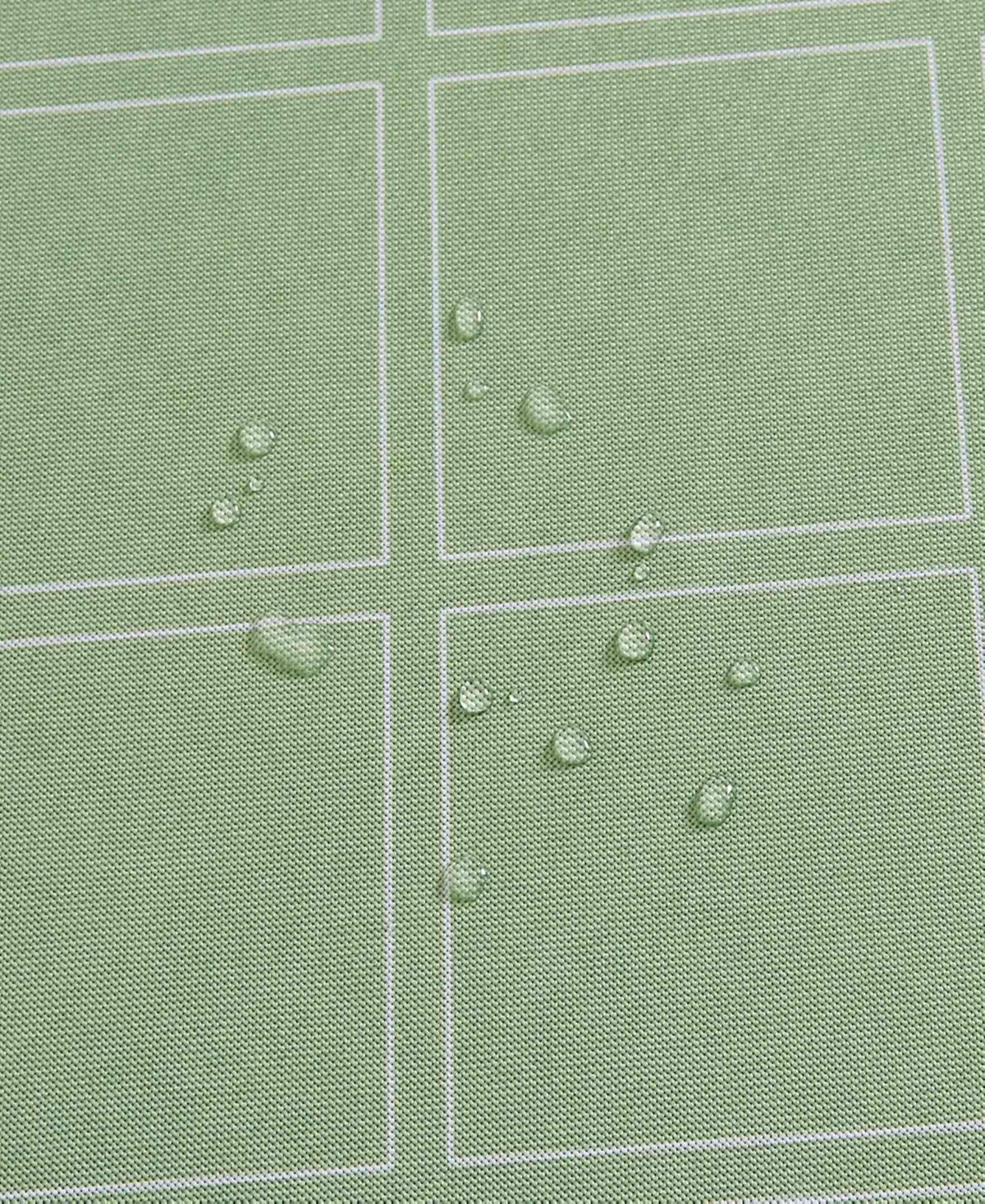 Avanti Harbor Trellis Water-resistant Indoor And Outdoor Placemats, Set Of 4, 13" X 19" In Seafoam