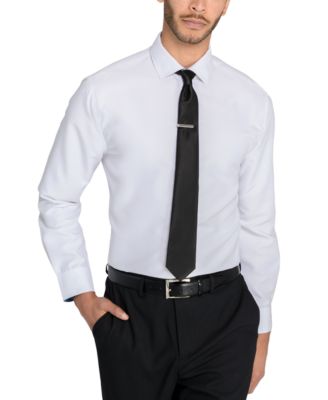 Men's Slim Solid Black Tie