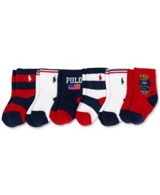 Polo Ralph Lauren Baby 6 Pk. Americana Socks Macy s