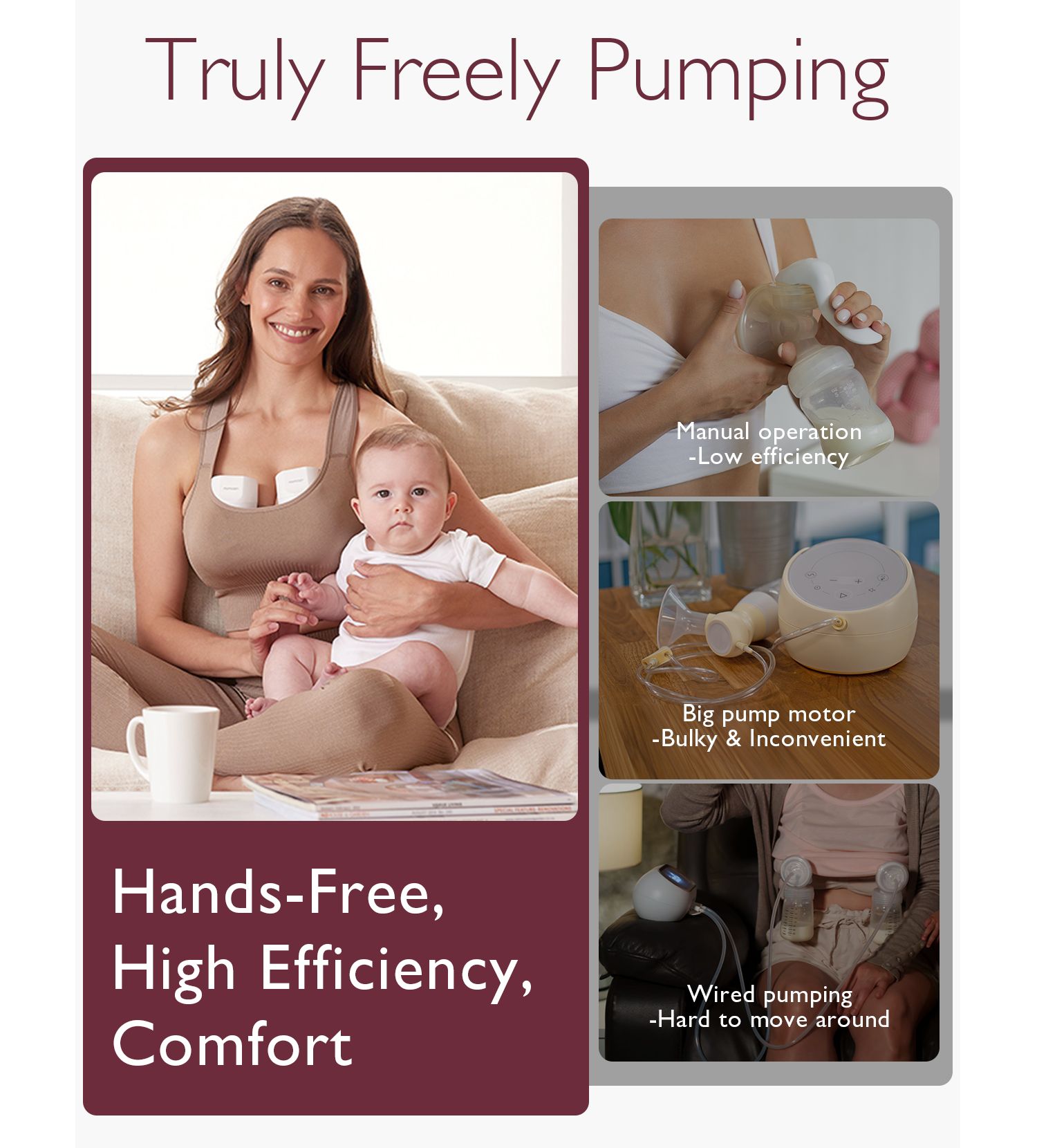 Single S12 Pro Wearable Electric Breast Pump