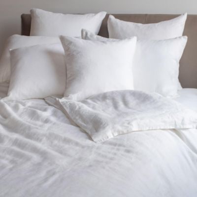 20" x 20" French Linen Pillow with Removable Sham