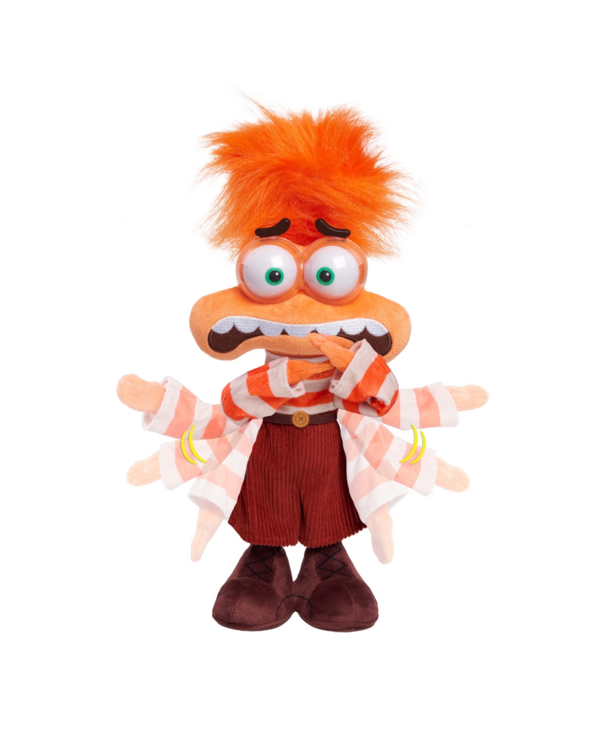 Inside Out 2 Shaking With Anxiety Plush Toy In Purple