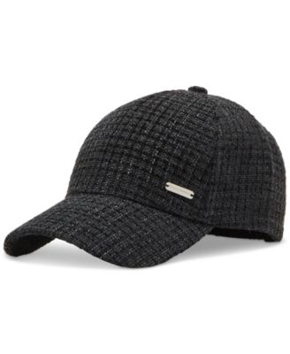 Steve Madden Tweed Baseball Cap - Macy