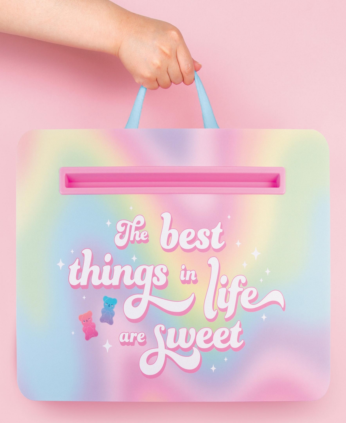 Make It Real 3c4g Life Is Sweet Lap Desk Sticker Set In Multi