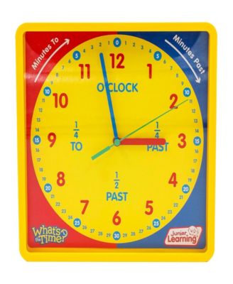 Junior Learning What's The Time Classroom Learning Clock