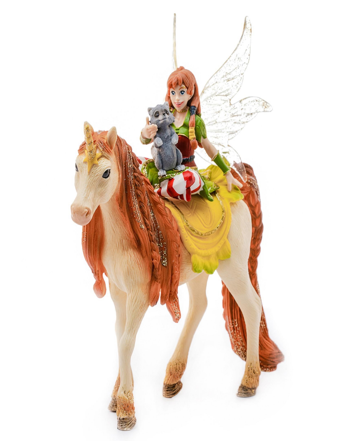Schleich Bayala Fairy Marween Doll With Glitter Unicorn Playset In Multi