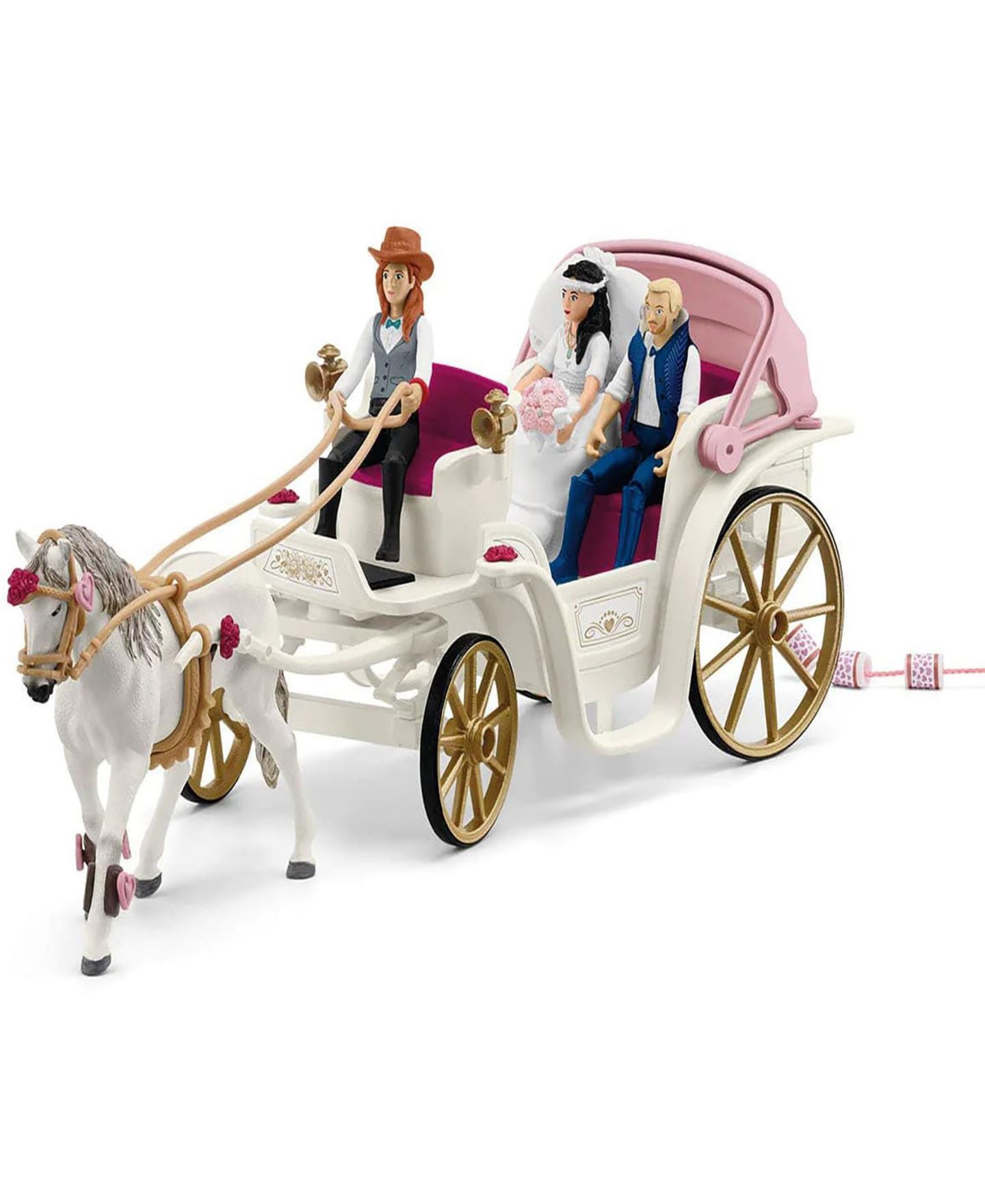 Детский игровой набор Schleich Horse Club Wedding Carriage Playset, Ages 5+ — фото 2