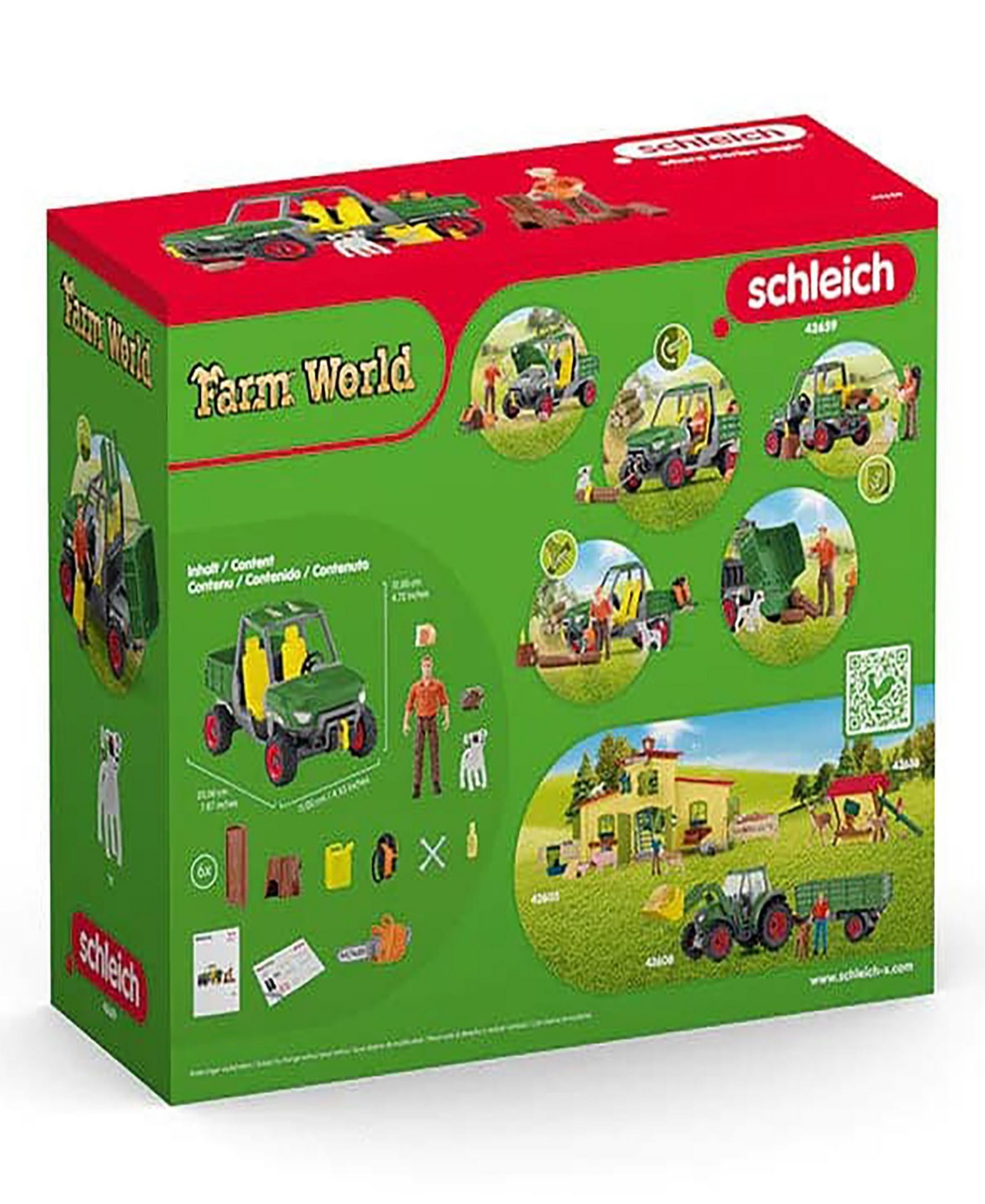 Schleich Farm World Working In The Forest Playset In Multi