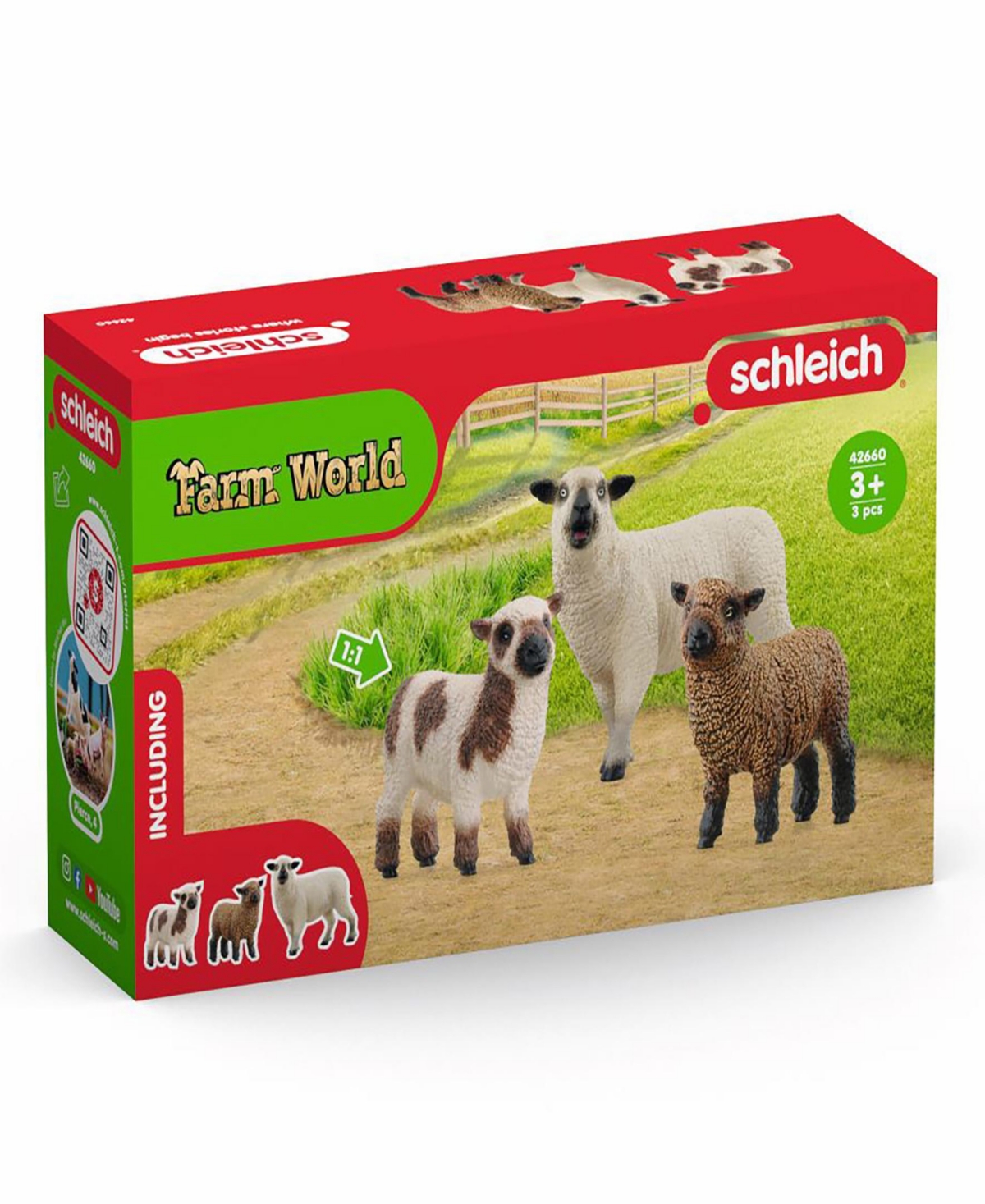 Schleich Farm World Sheep Friends Playset