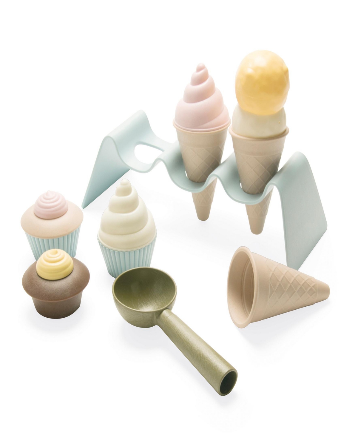 Dantoy Babies' Bio Ice Cream Cupcake Food Playset In Multi