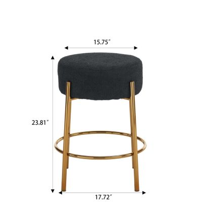 Contemporary Upholstered Bar Stools