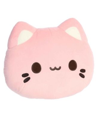Medium Meowchi Face Plush Tasty Peach Enchanting Plush Toy Strawberry 10"