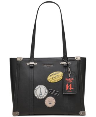 KARL LAGERFELD PARIS - Marselle Medium Leather Tote