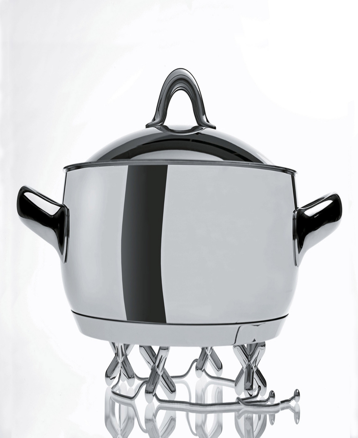 Alessi Trivet By Lpwk, Gabriele Chiave In Silver