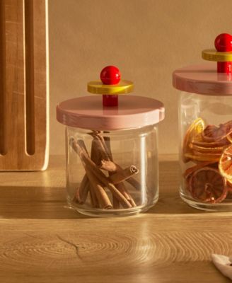3 cup Jar with Lid by Ettore Sottsass