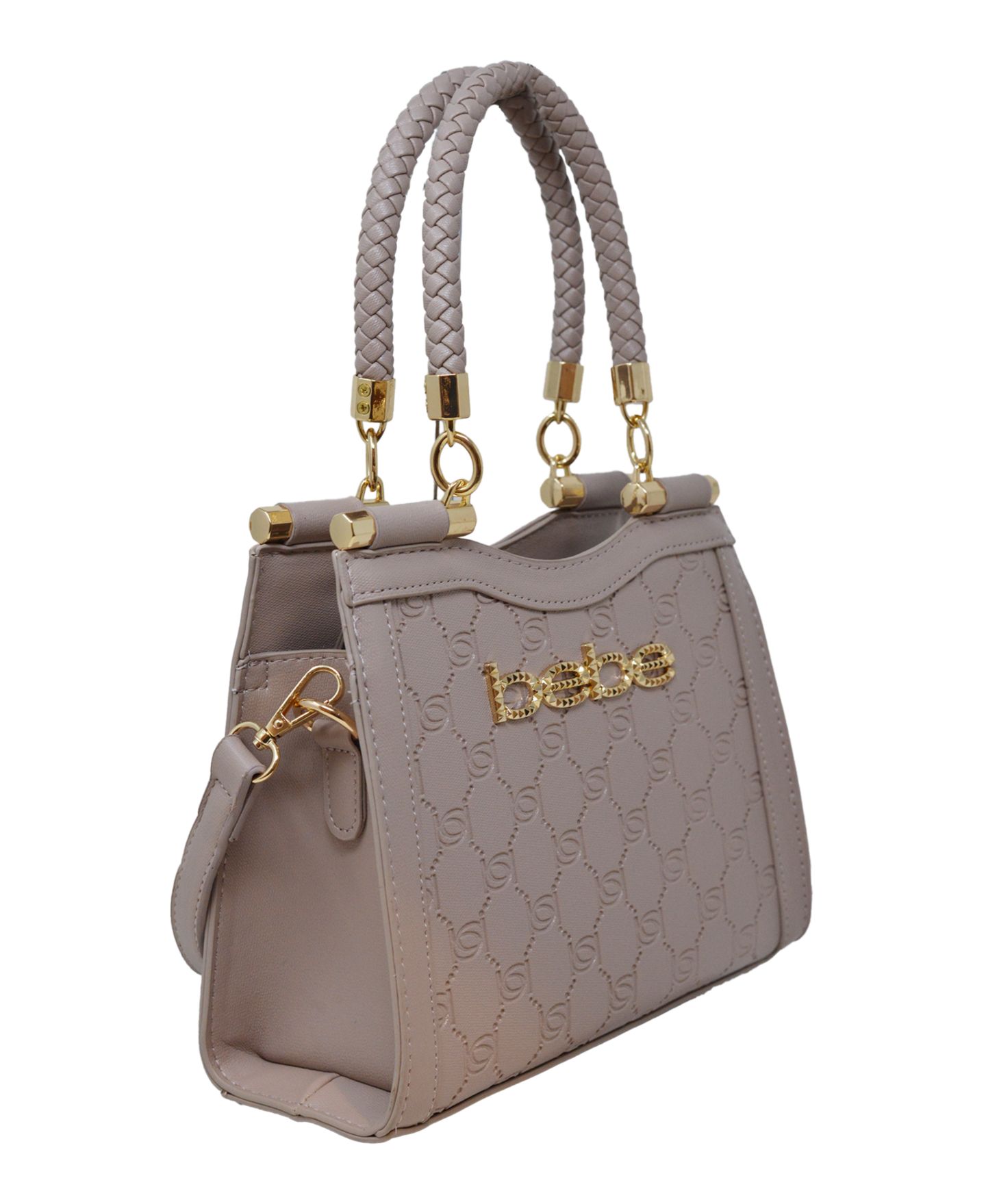 Женская сумка Bebe Celia Mini Satchel Crossbody, цвет: Пыльный розовый — фото 2