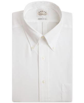 Eagle Men's Classic-Fit Non-Iron Pinpoint Dress Shirt - Macy's