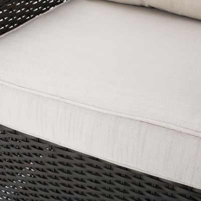 Streamdale Wicker Swivel Rocking Chair Cozy Outdoor Relaxation and Comfort