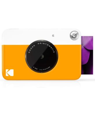 Printomatic Instant Print Camera Gift Bundle w/Zink Photo Paper & More