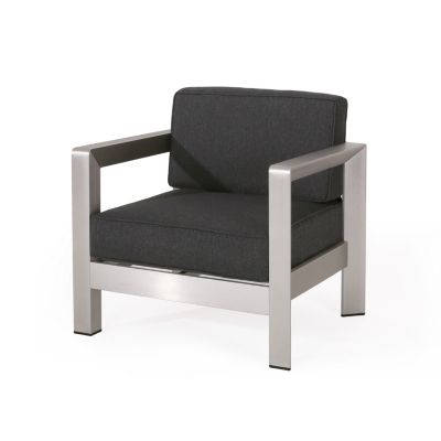 Luxurious Low-Profile Outdoor Club Chair with Deep Seating