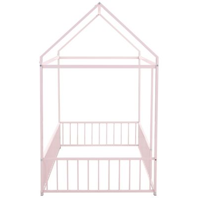 Streamdale Twin Metal Bed with Fence