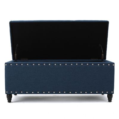 Streamdale Stylish Storage Ottoman with Ample Space and Birch Legs