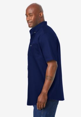 Big & Tall Short Sleeve Wrinkle-Free Sport Shirt