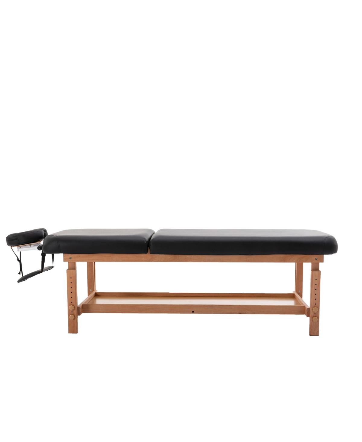 Streamdale Furniture Hengmign Stationary Massage Table Treatment Clincal Beauty Bed Pu Spa Bed