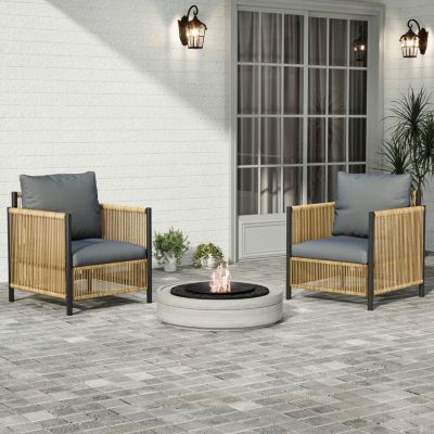 Outdoor Wicker Sofa Set