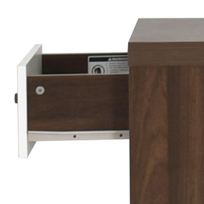 Bedside Organizer Bold Style, Ample Storage, Effortless Assembly