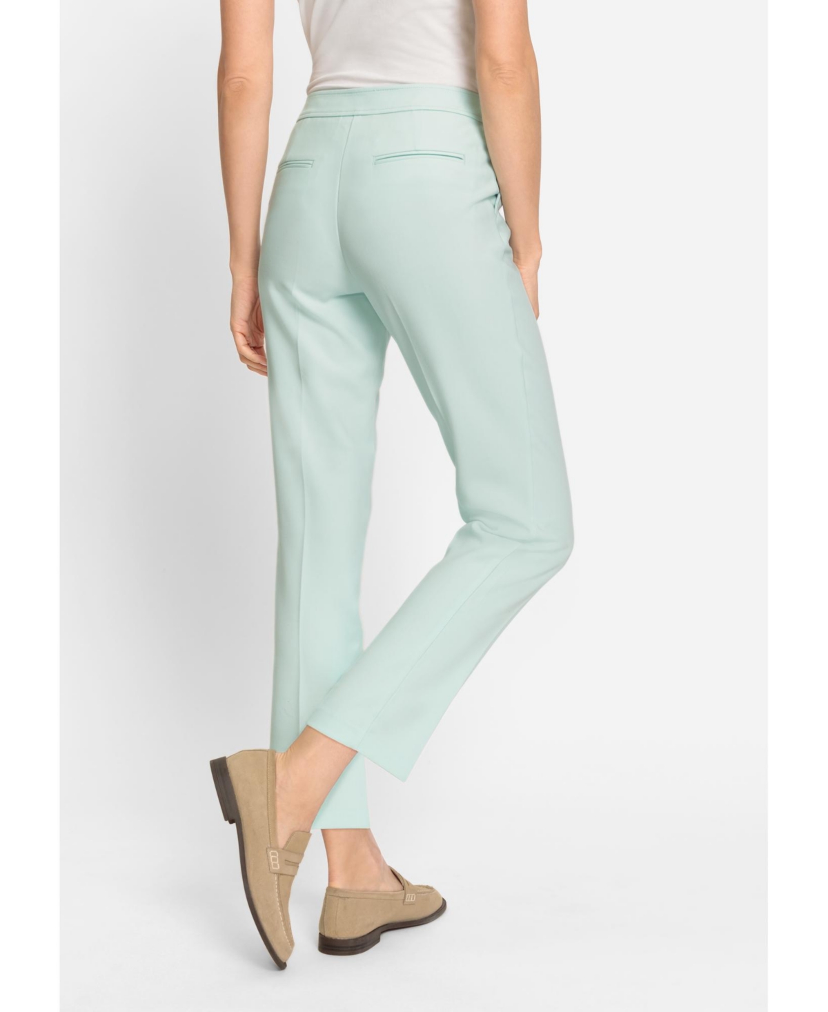 Olsen Women's Lisa Fit Straight Leg Solid Trouser