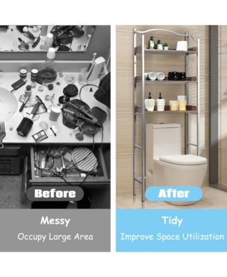 3-Tier Bathroom Spacesaver Storage Rack