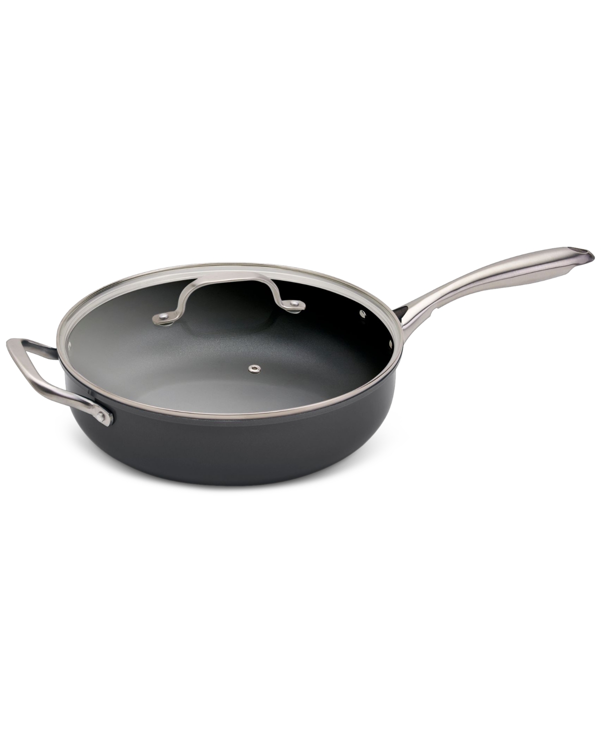 Denmark Tools For Cooks 3-pc. Aluminum Favorite Saute Steamer Pan In Black