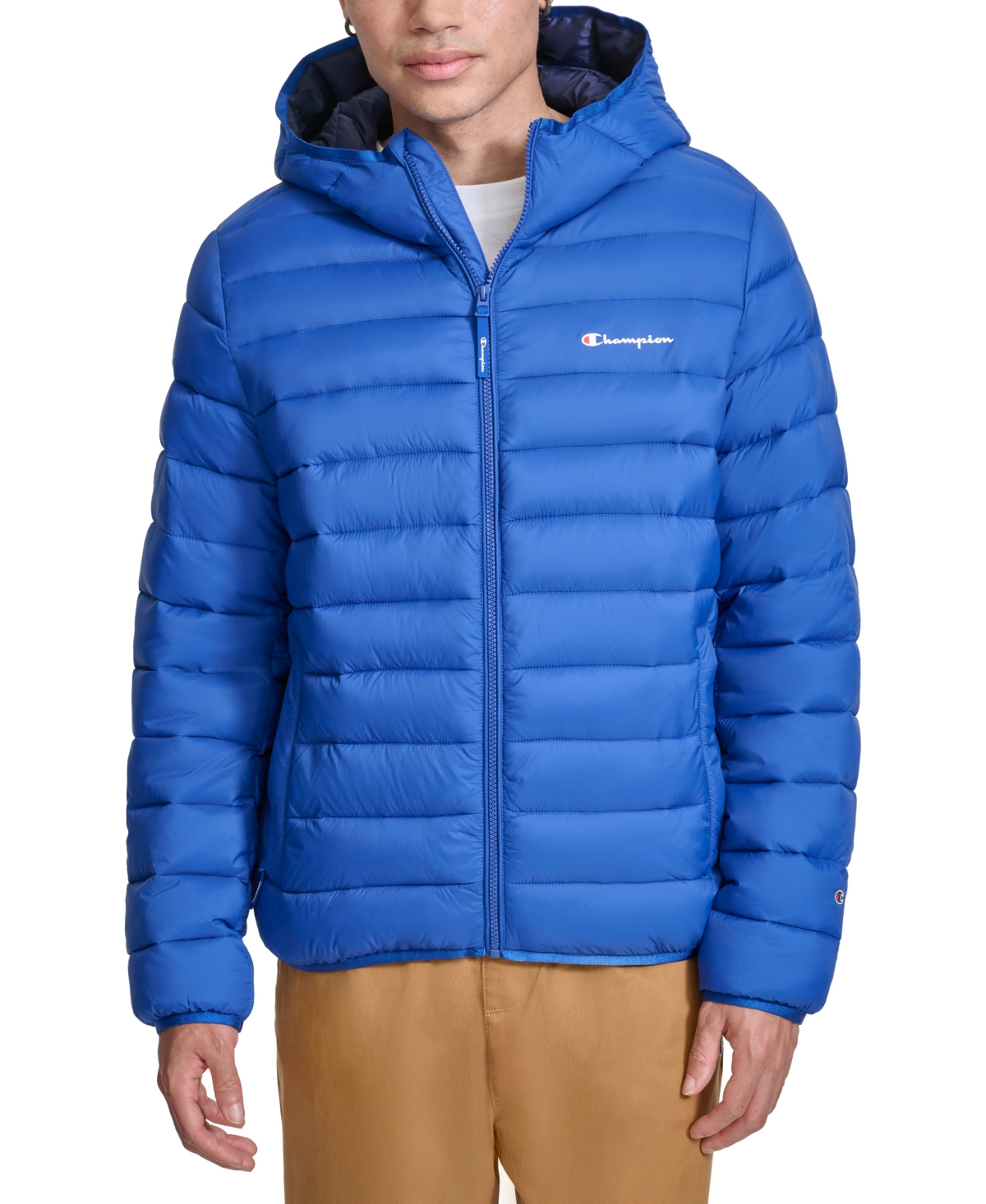 Champion Men's Performance Quilted Hooded Jacket